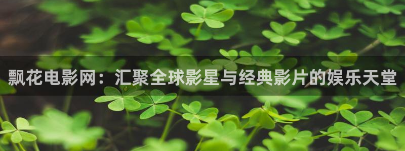原来神马影院琪琪：飘花电影网：汇聚全球影星与经典影片的娱乐天堂